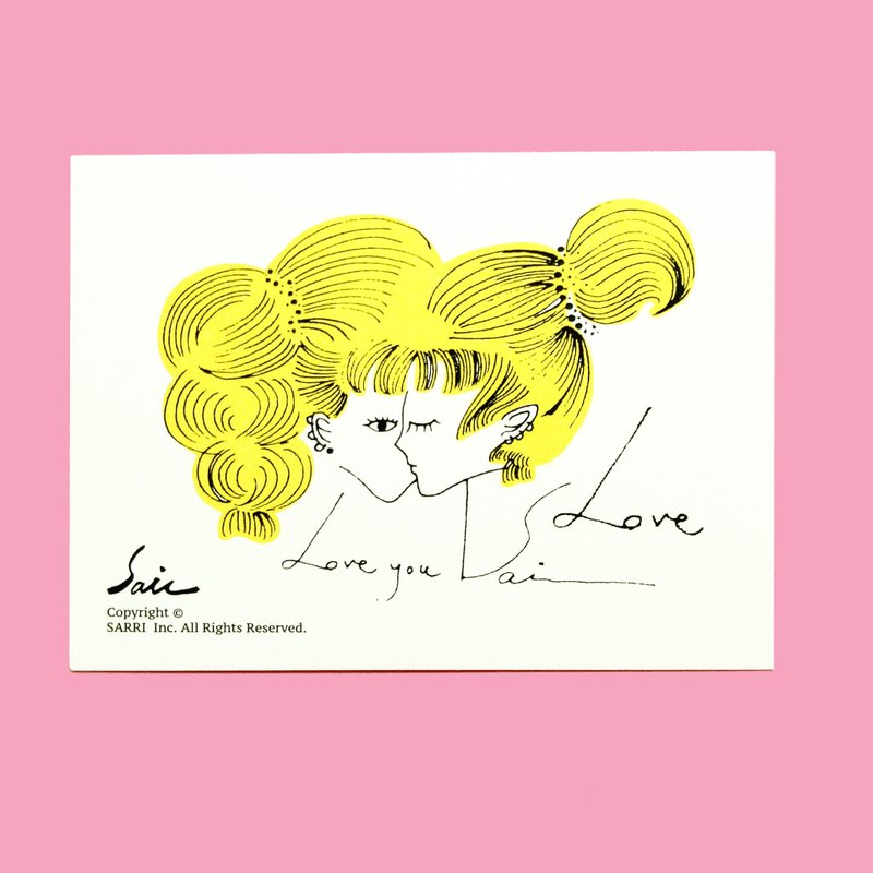 明信片 小海报 防水贴纸 机车贴纸 行李箱贴纸 狠爱狠爱自己 卡片 - 卡片/明信片 - 纸 粉红色