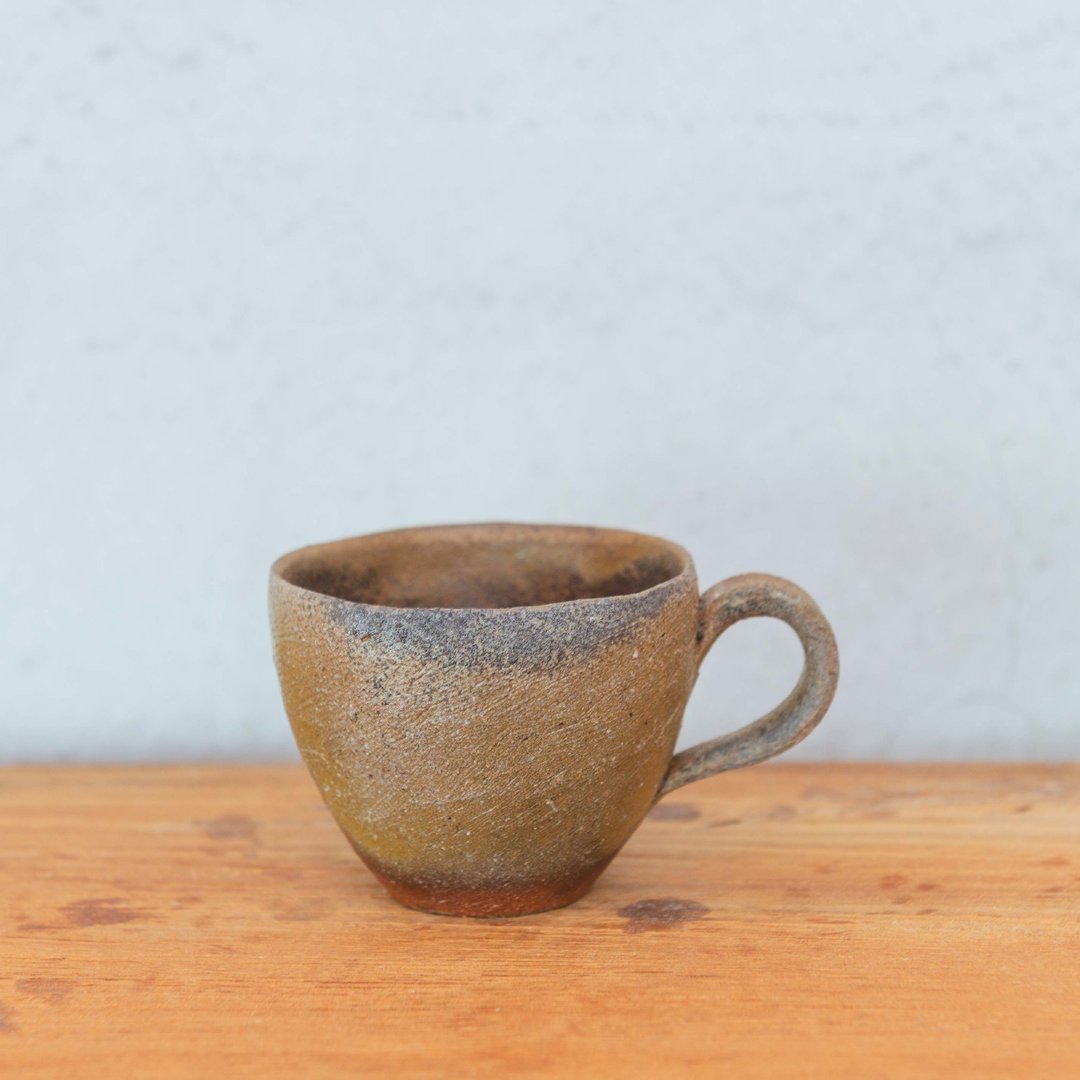 备前烧茶杯 ( BZ-07a ) - 茶具/茶杯 - 陶 咖啡色