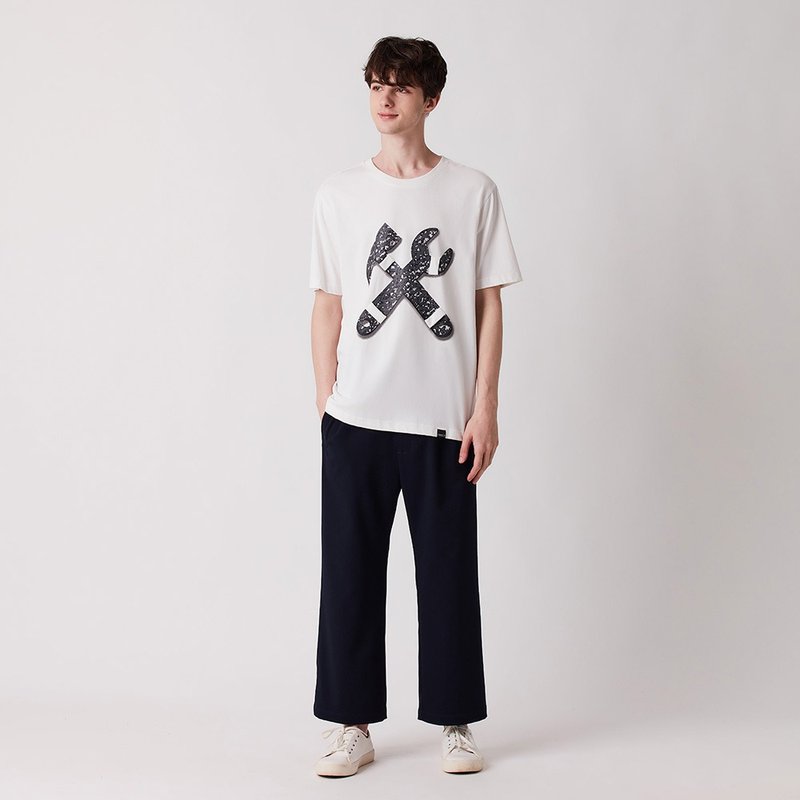 立体印花纯棉Tee - 女装 T 恤 - 棉．麻 