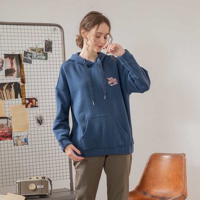 Hana Mokuba 松紧收口长版休闲帽T - 中性连帽卫衣/T 恤 - 其他材质 