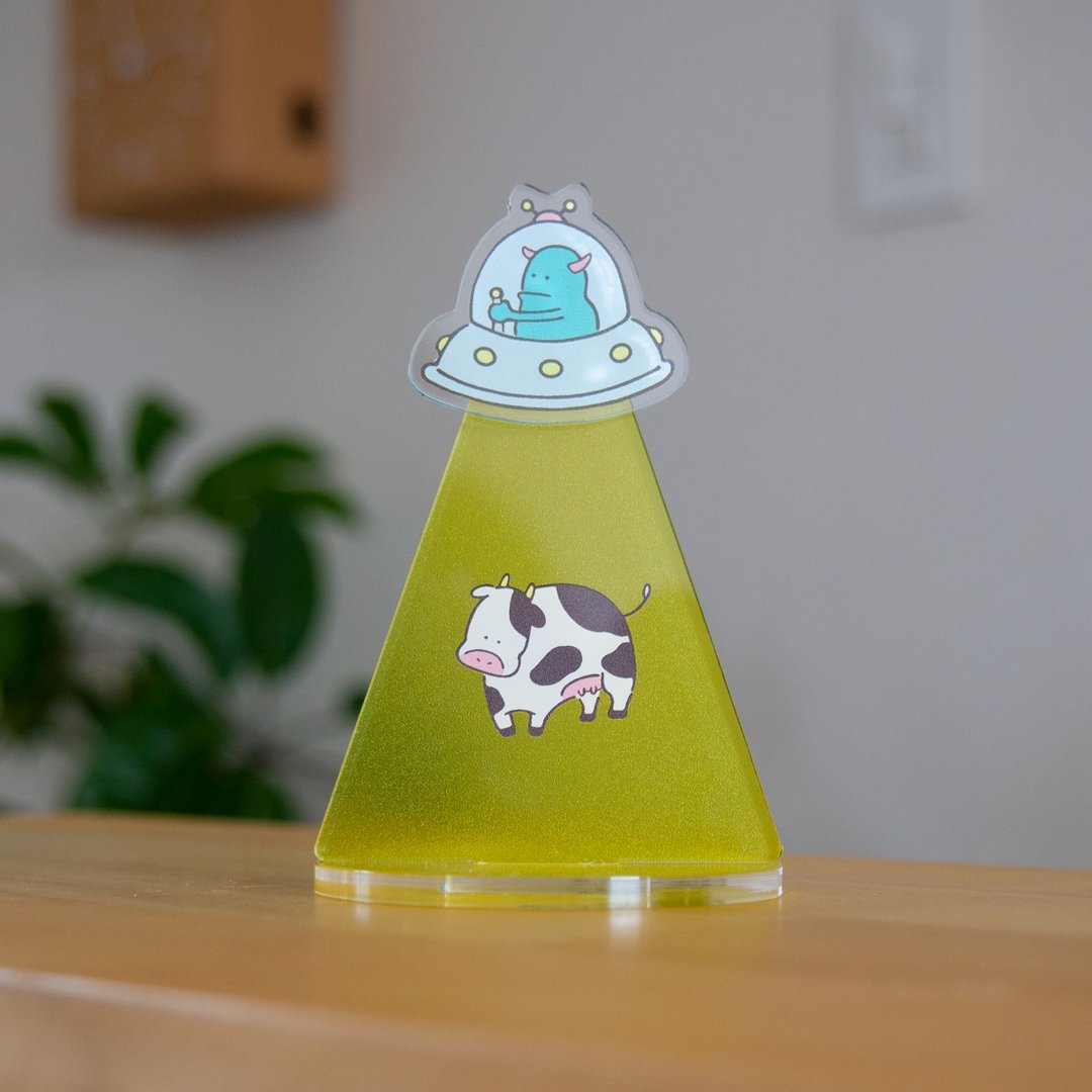 Alien / card stand - 名片架/名片座 - 压克力 多色