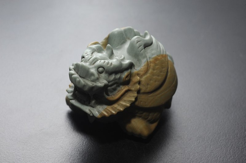 阿拉善飞天龙龟 矿石/水晶/灵修/开运/招财/破煞/防小人 - 摆饰 - 宝石 