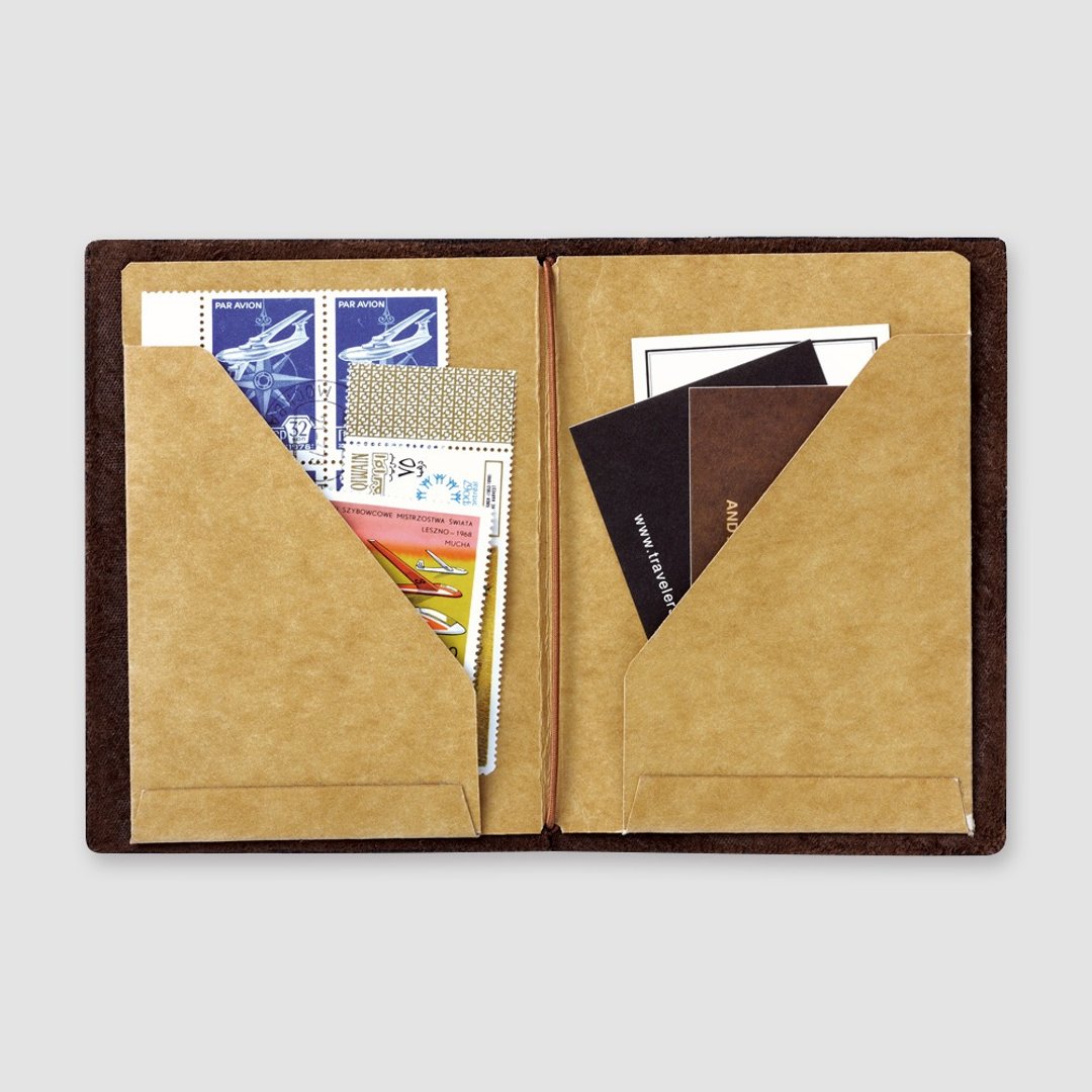 Traveler's Notebook PA SIZE 补充包 - 牛皮纸口袋 010 - 笔记本/手帐 - 纸 多色