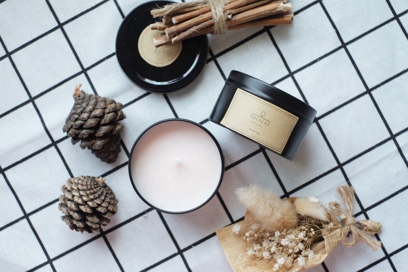 天然香薰大豆蜡烛 - 蜡烛/烛台 - 蜡 多色