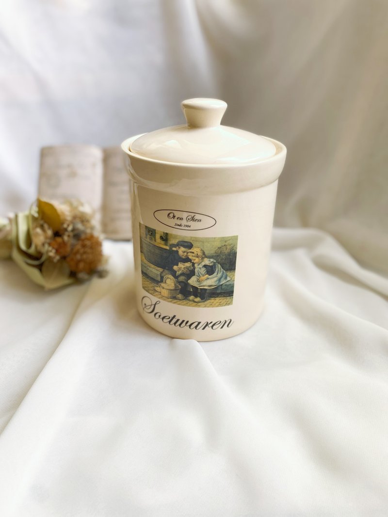 【好日恋物】荷兰带回Ot en Sien密封收纳罐糖果罐 - 收纳用品 - 瓷 多色