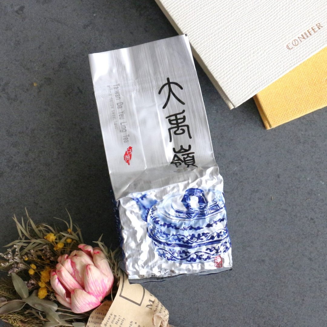 【采乐茶业】大禹岭高山茶 - 二两 (75g) - 台湾茶 - 茶 - 其他材质 银色