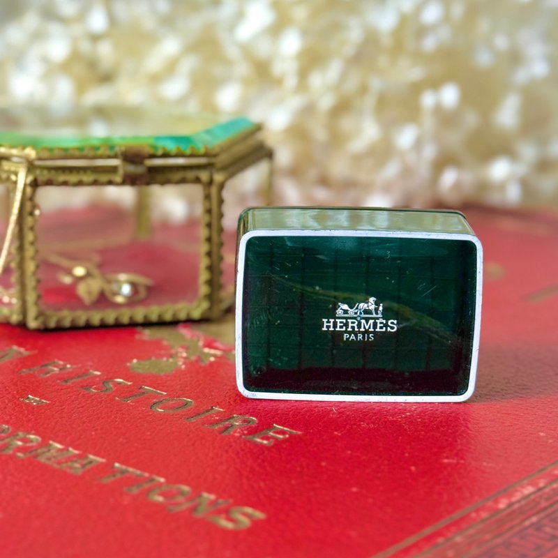 50700-优雅法国Hermès-橘绿之泉-香皂盒 - 收纳用品 - 塑料 