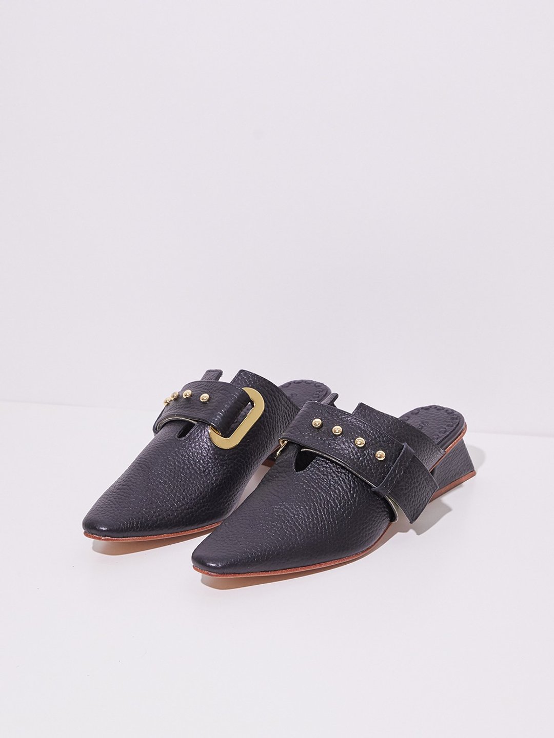 3.2 THE RETOUR MULE / HAZELNUT - 其他女款皮鞋 - 真皮 白色