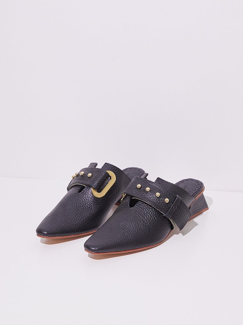 3.2 THE RETOUR MULE / HAZELNUT - 其他女款皮鞋 - 真皮 白色