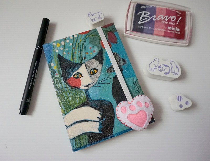 猫咪手帐本日记本画图本 - 笔记本/手帐 - 纸 多色