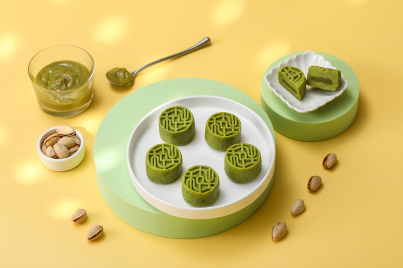 【和生御品】开心果绿豆黄 - 蛋糕/甜点 - 其他材质 