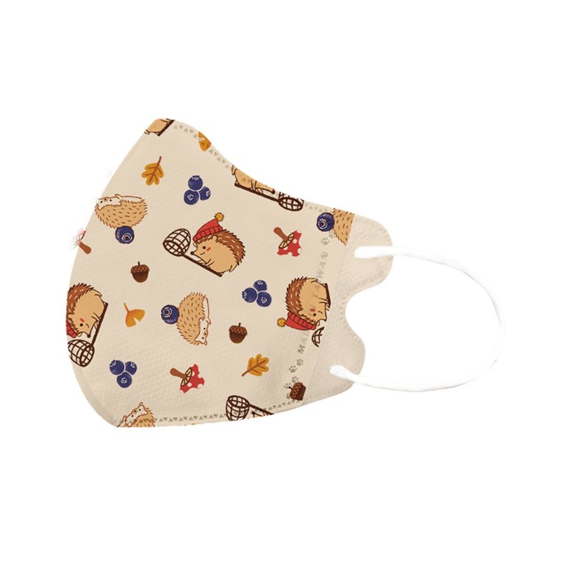 兴安-幼童立体医用口罩-刺猬(一盒50入)MIT台湾制造 - 口罩 - 其他材质 多色