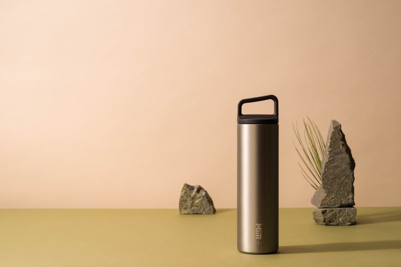 MiiR Climate+ 气候正向 环保轻量 宽口保温瓶 20oz/591ml 未来银 - 保温瓶/保温杯 - 不锈钢 银色