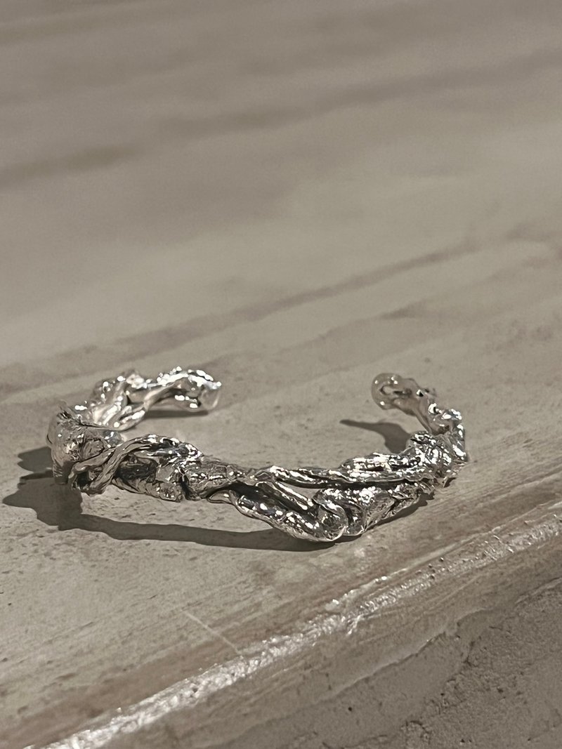 Forêt 纯银 手环 - 手链/手环 - 纯银 银色