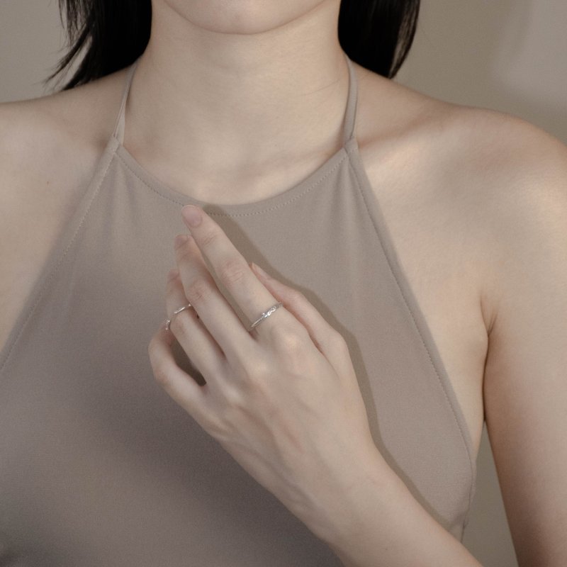 累 Fruitful I 【枝】戒指 - 纯银 - 戒指 - 纯银 银色