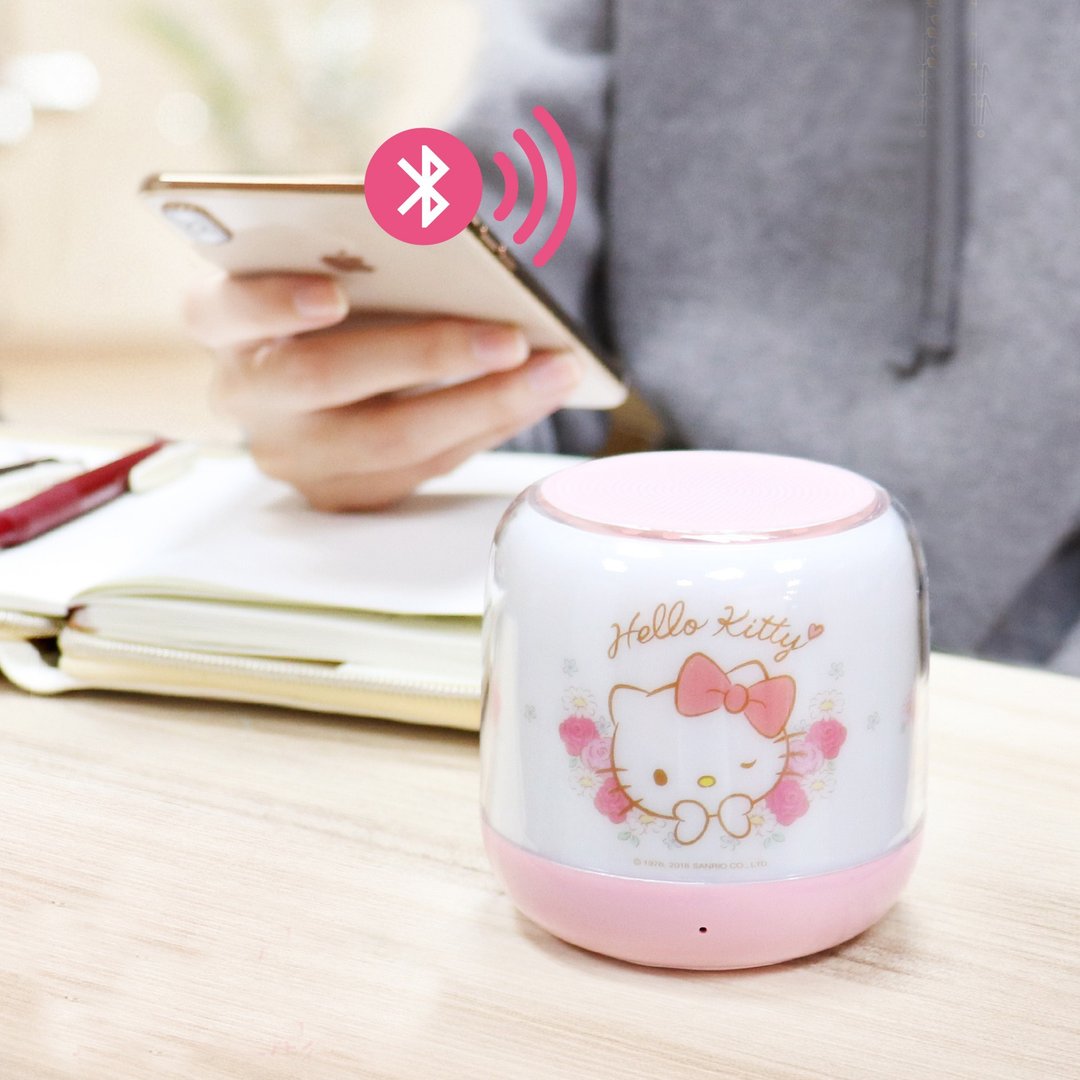 GARMMA Hello Kitty 无线蓝牙喇叭 -粉红樱花 - 扩音器/喇叭 - 其他金属 粉红色