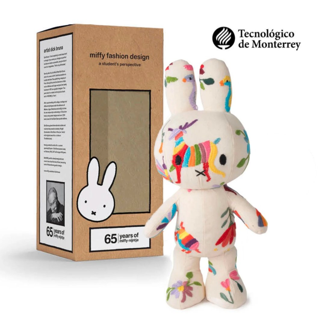 65年限量版 Miffy Fashion Design毛绒公仔34cm Tenango - 玩具/玩偶 - 其他材质 多色