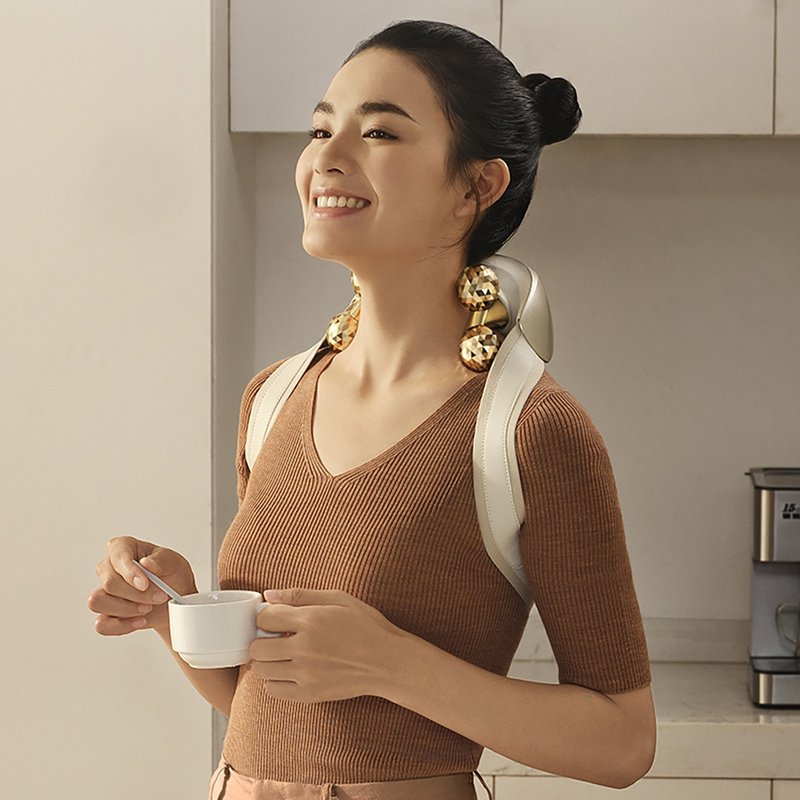 【免运】SKG颈椎按摩器H5-2豪华款斜方肌腰背部肩颈按摩仪披肩 - 其他 - 其他材质 