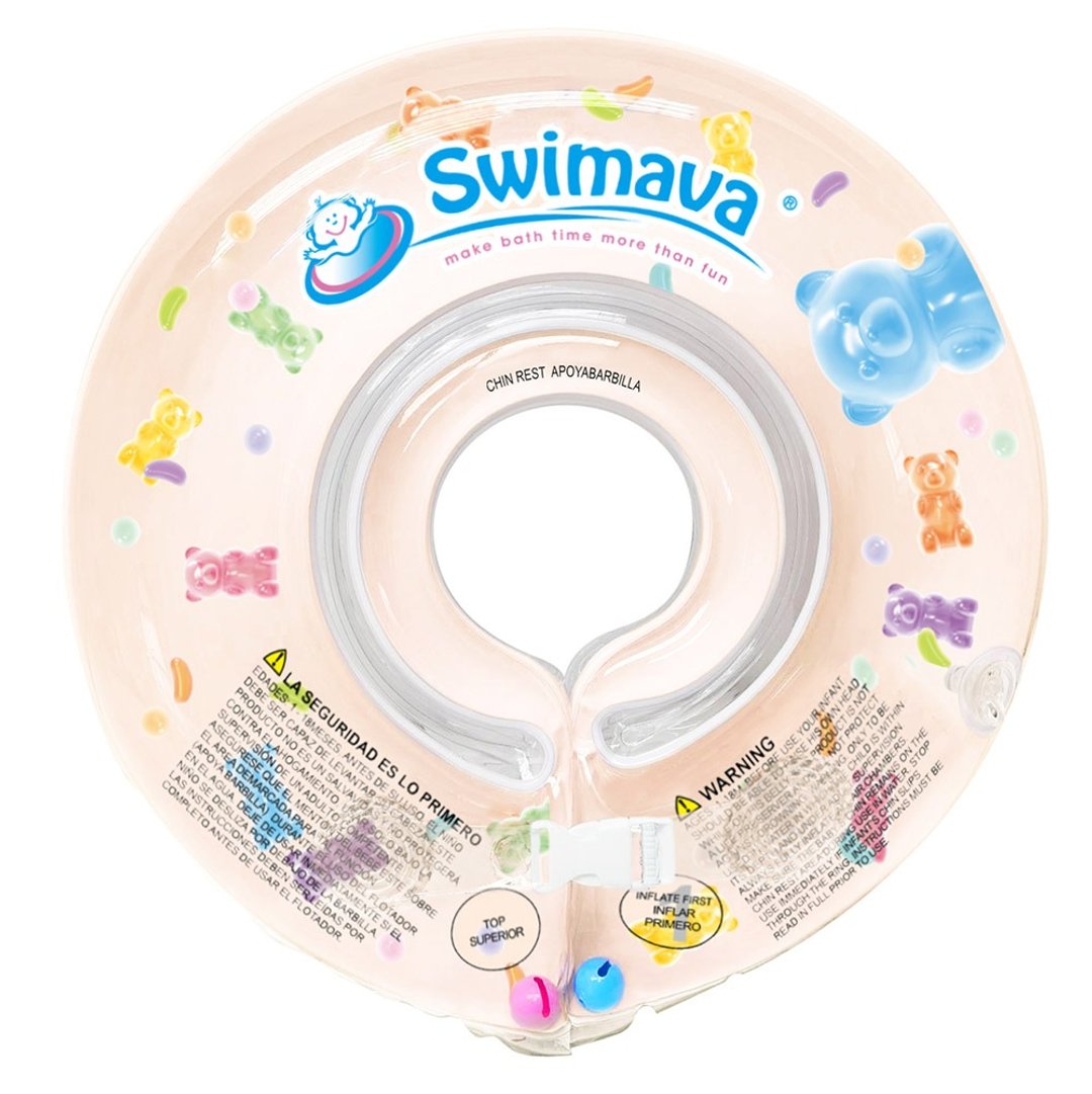 英国Swimava G1软糖熊婴儿游泳脖圈-标准尺寸 - 其他 - 塑料 红色