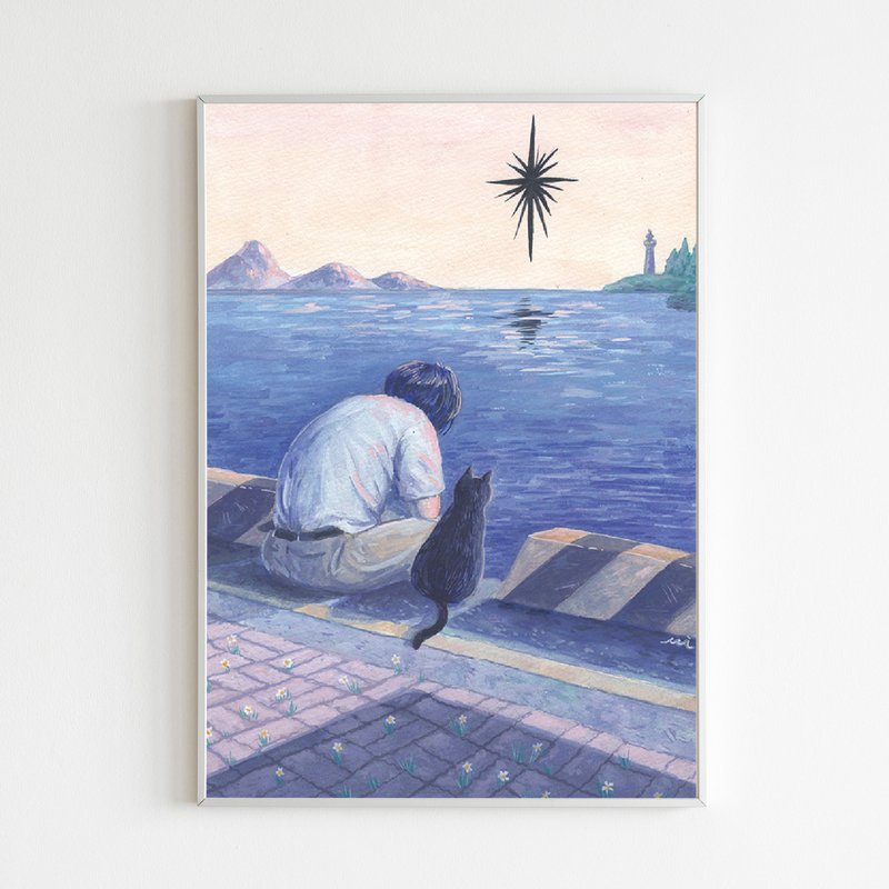 海报 (A3/A4) - 我永远都在 - 海报/装饰画/版画 - 纸 多色