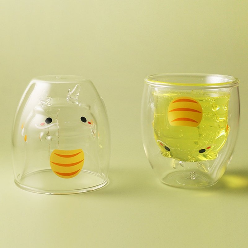 龙宝双层玻璃杯 - 玻璃杯 - 玻璃 透明