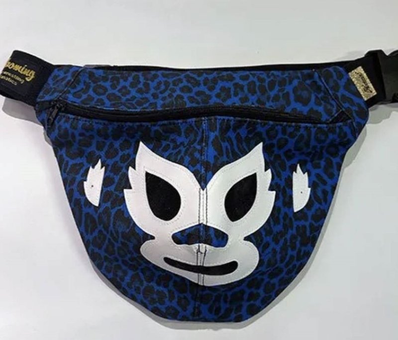 格斗面具风格后背包 - 侧背包/斜挎包 - 聚酯纤维 