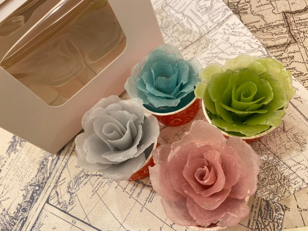 玫瑰花杯子蛋糕手工皂 - 一人成班/无经验可 - 蜡烛/香氛 - 环保材料 