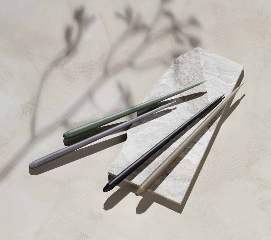 STOFF 锥形蜡烛 Taper Candles 6支装/盒 - 蜡烛/烛台 - 蜡 