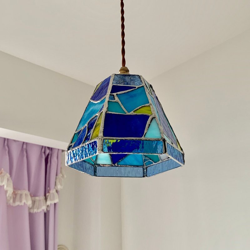 Romantic Night Big Wave Pendant Light BayView - 灯具/灯饰 - 玻璃 蓝色