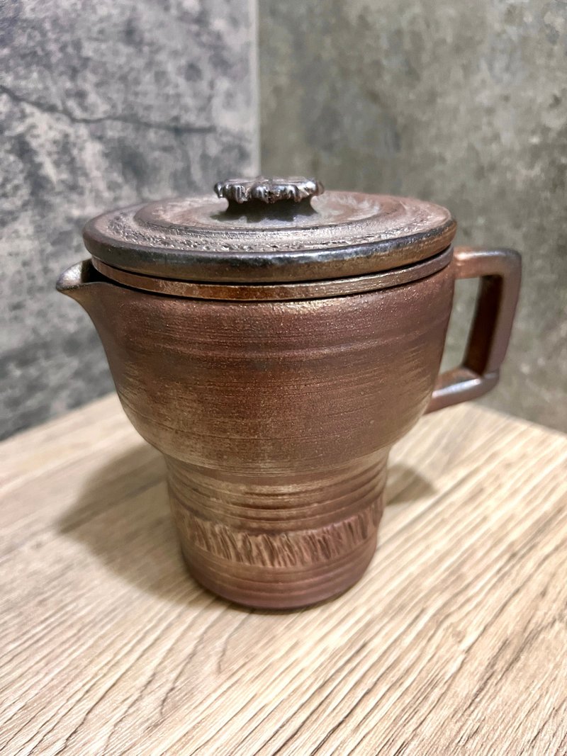 欧风花钮冲茶杯 - 茶具/茶杯 - 陶 