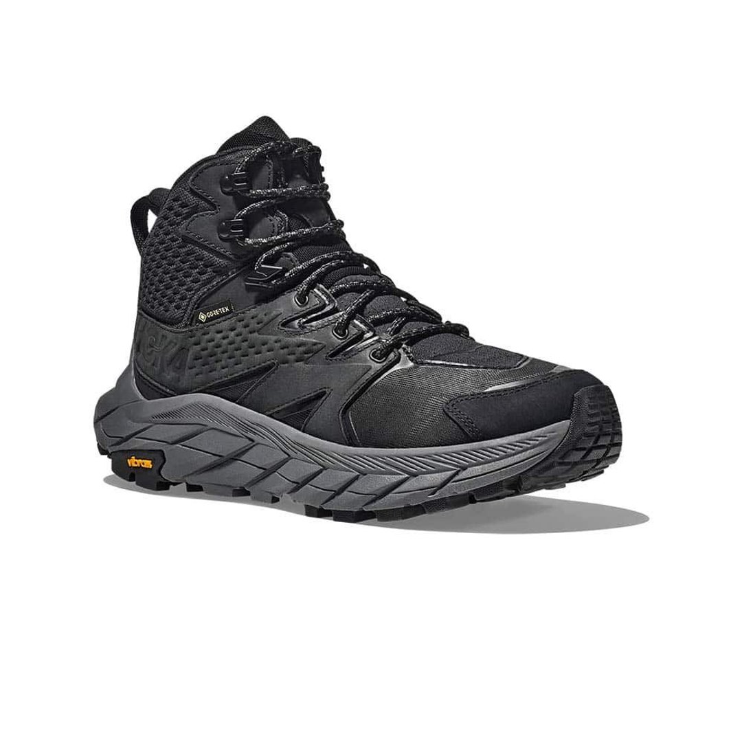 【HOKA】女 Anacapa Mid GTX 登山鞋 黑 - 女款运动鞋/球鞋 - 聚酯纤维 紫色