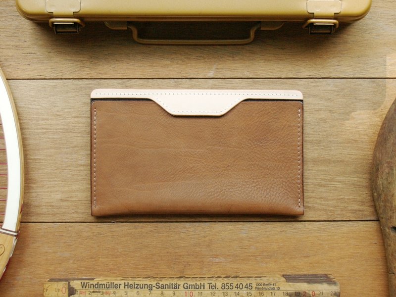 【 iPhone 17 定制刻字 】 真皮手机套 - 手机壳/手机套 - 真皮 咖啡色