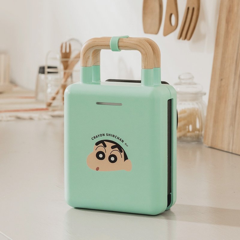 蜡笔小新热压吐司机-烤吐司机 热压三明治 松饼机 蜡笔小新吐司机 - 厨房家电 - 其他金属 多色