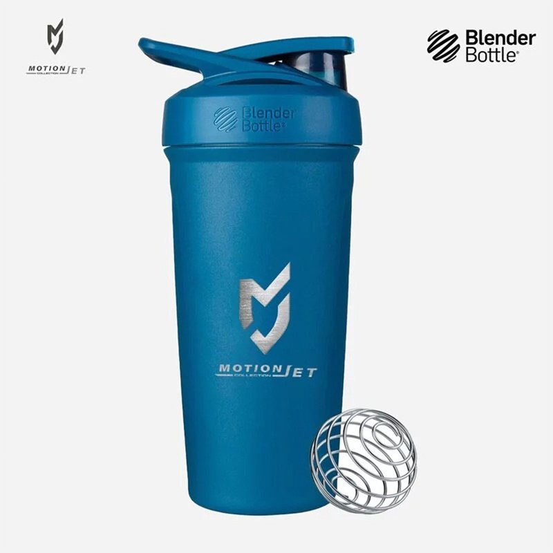 MJC & Blender Bottle 不锈钢联名水壶 24 oz - 海洋蓝 - 保温瓶/保温杯 - 不锈钢 蓝色