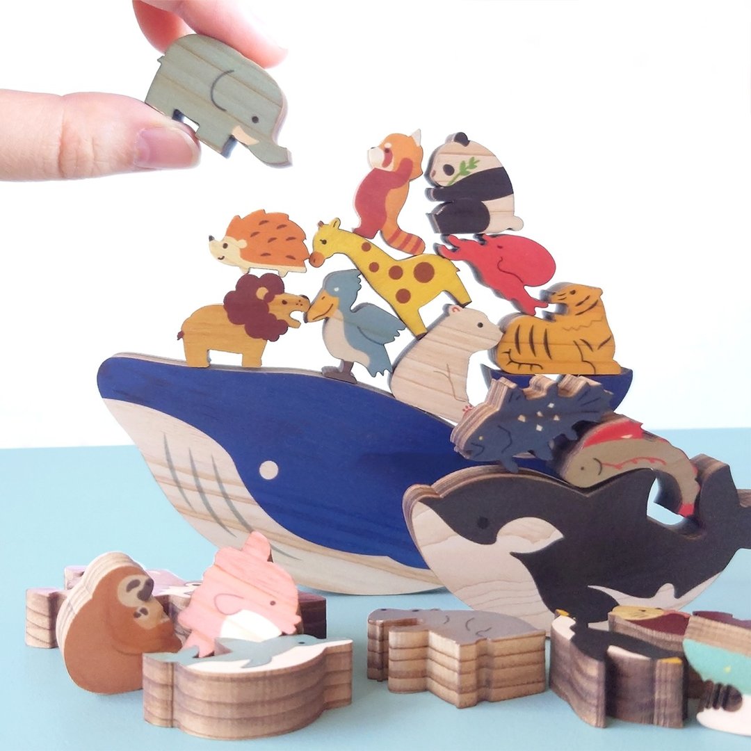 Tsumutsum 动物口袋 - 玩具/玩偶 - 木头 