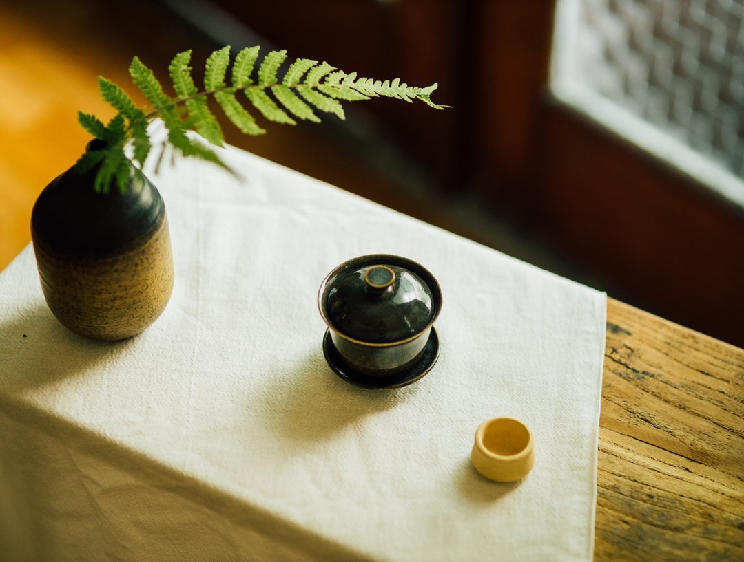 小盖碗-缘起 - 茶具/茶杯 - 陶 黑色