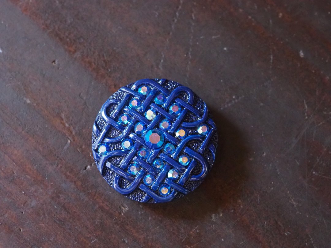 后孔25mm 1个按钮 - 其他 - 其他材质 蓝色