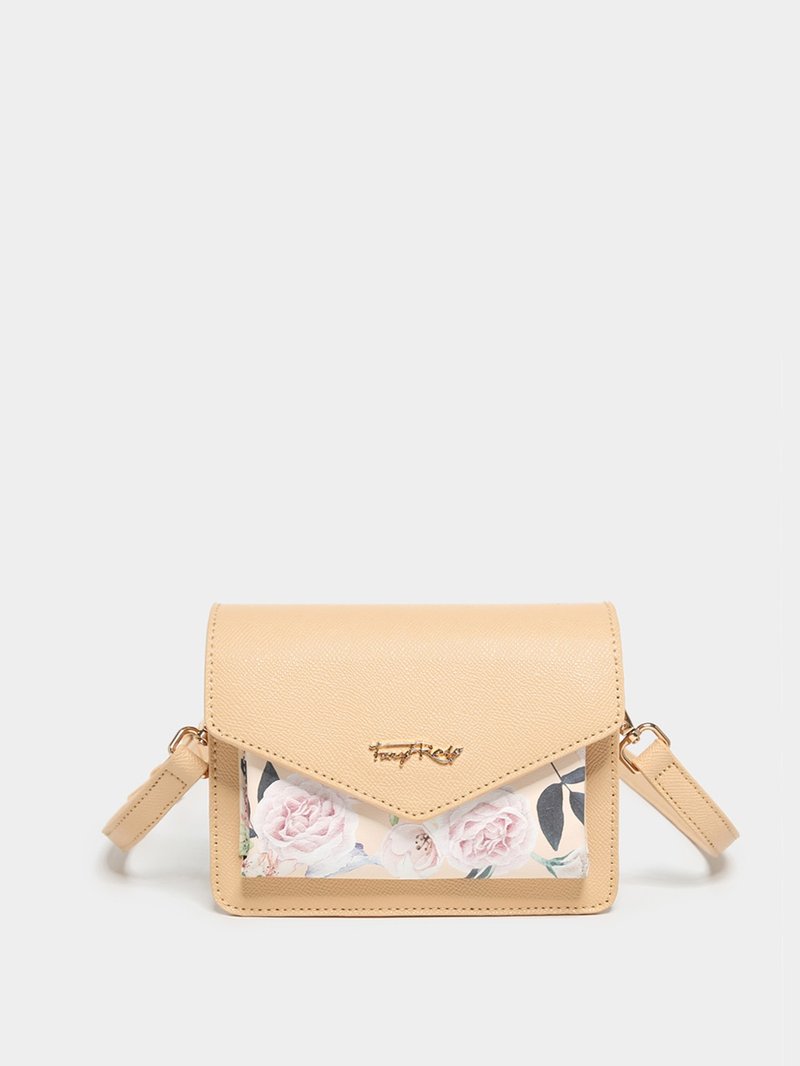 Lily 印花信封包 - 侧背包/斜挎包 - 其他材质 黄色