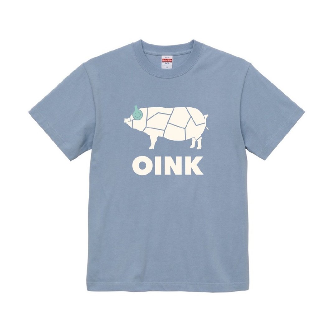 OINK T恤 - 蓝色苏打 - 女装 T 恤 - 棉 