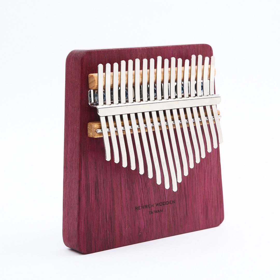 实木板琴 非洲紫心木 天蝎座 17音 卡林巴 拇指琴 Kalimba - 吉他/乐器 - 木头 紫色