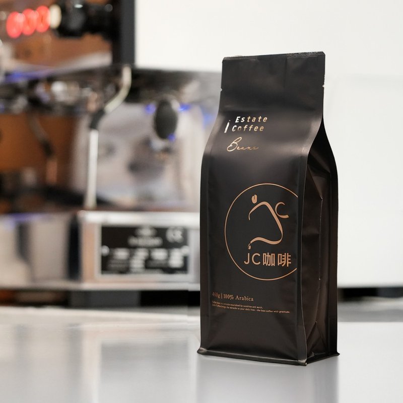 义式浓缩烘焙咖啡豆│浅中/中深焙(460g/包)黑巧克力/莓果巧克力 - 咖啡 - 其他材质 咖啡色