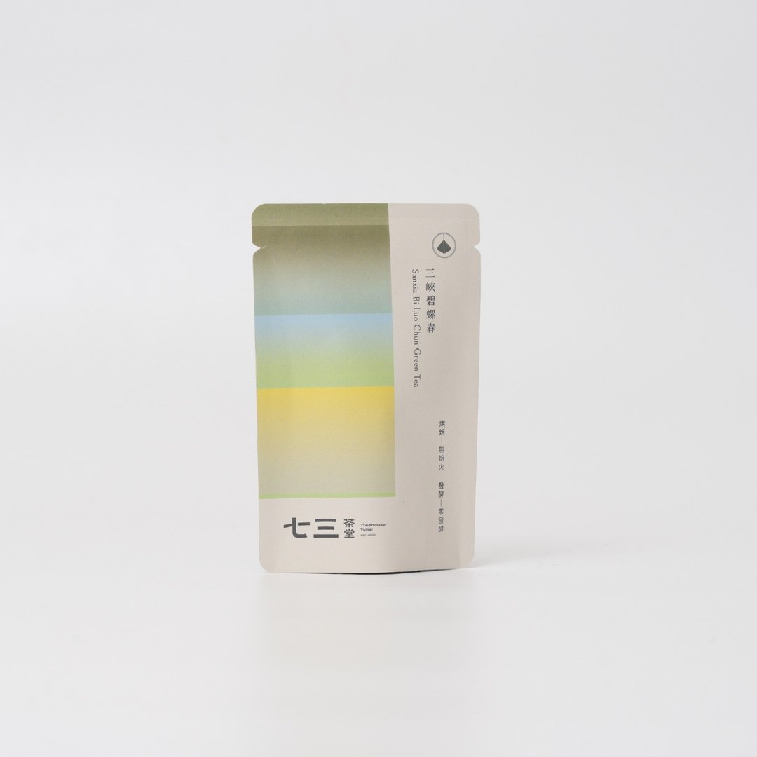 七三茶堂 立体茶包丨三峡碧螺春 1入–单包装 - 茶 - 纸 多色