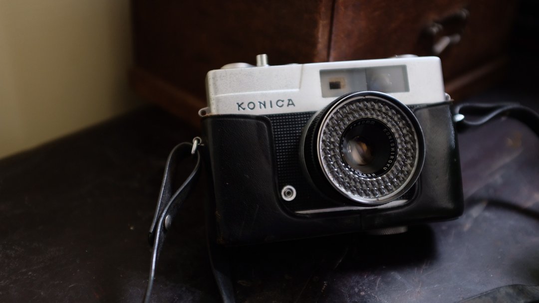 古董相机KONICA EE matic RF旁轴底片相机 - 其他小家电 - 贵金属 银色