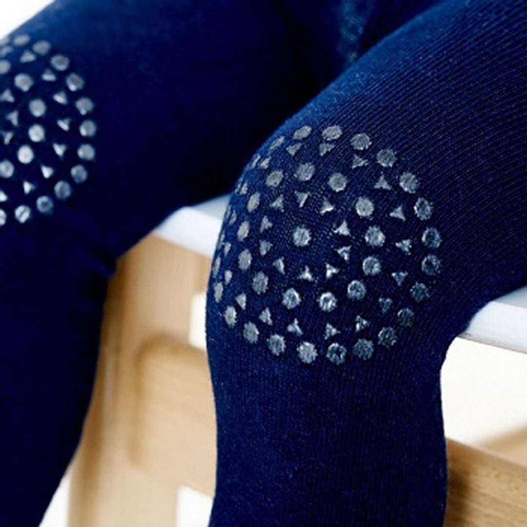 GoBabyGo 爬行护膝内搭裤 - 深蓝 Leggins -  Petroleum Blue - 其他 - 棉 蓝色