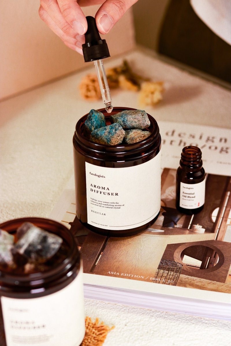 磷灰石 水晶扩香器  | 开运小物 - 香薰/精油/线香 - 水晶 