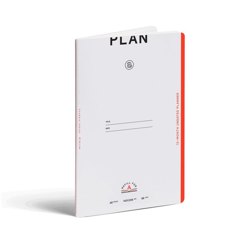 A册－自填式月计划 (48页) - 笔记本/手帐 - 纸 