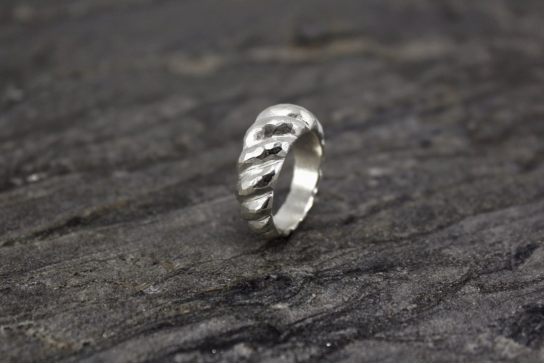 No.022 ANTELOPE HORNS RING 湖羚兽角戒 - 925纯银 - 戒指 - 其他金属 银色