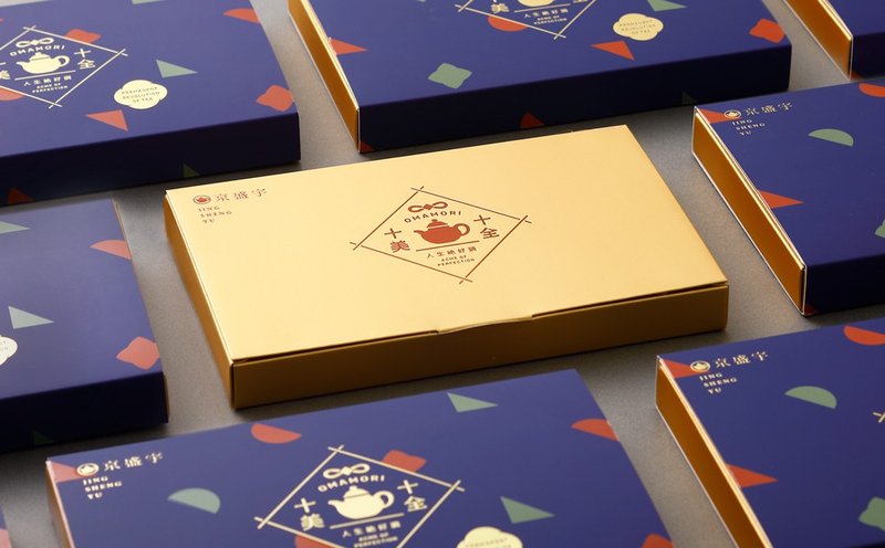 【团购礼盒/包邮】京盛宇十全十美御守袋茶茶包礼盒-10盒入 - 茶 - 新鲜食材 多色