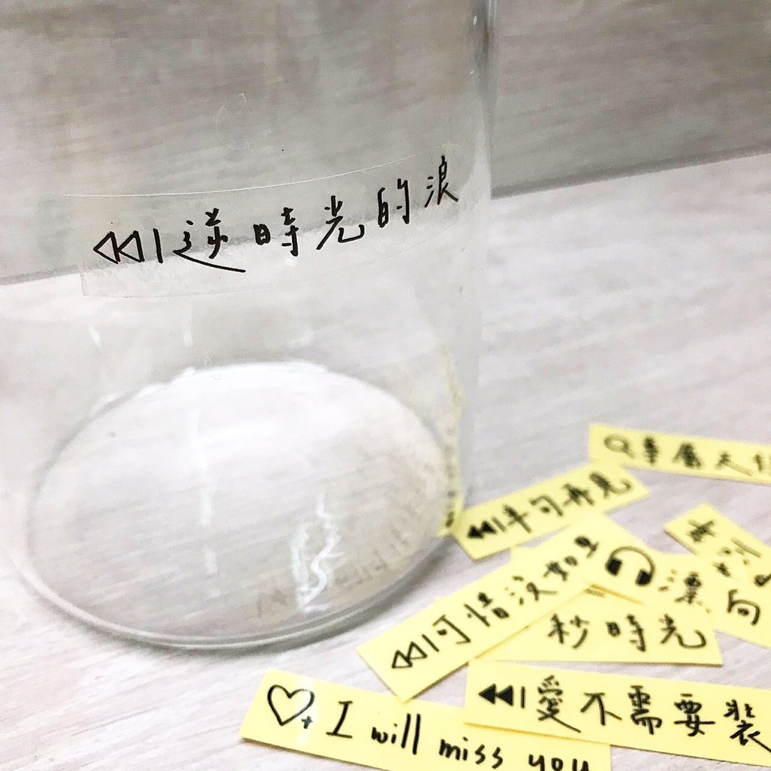 音乐透明贴纸组/两款 - 贴纸 - 纸 透明