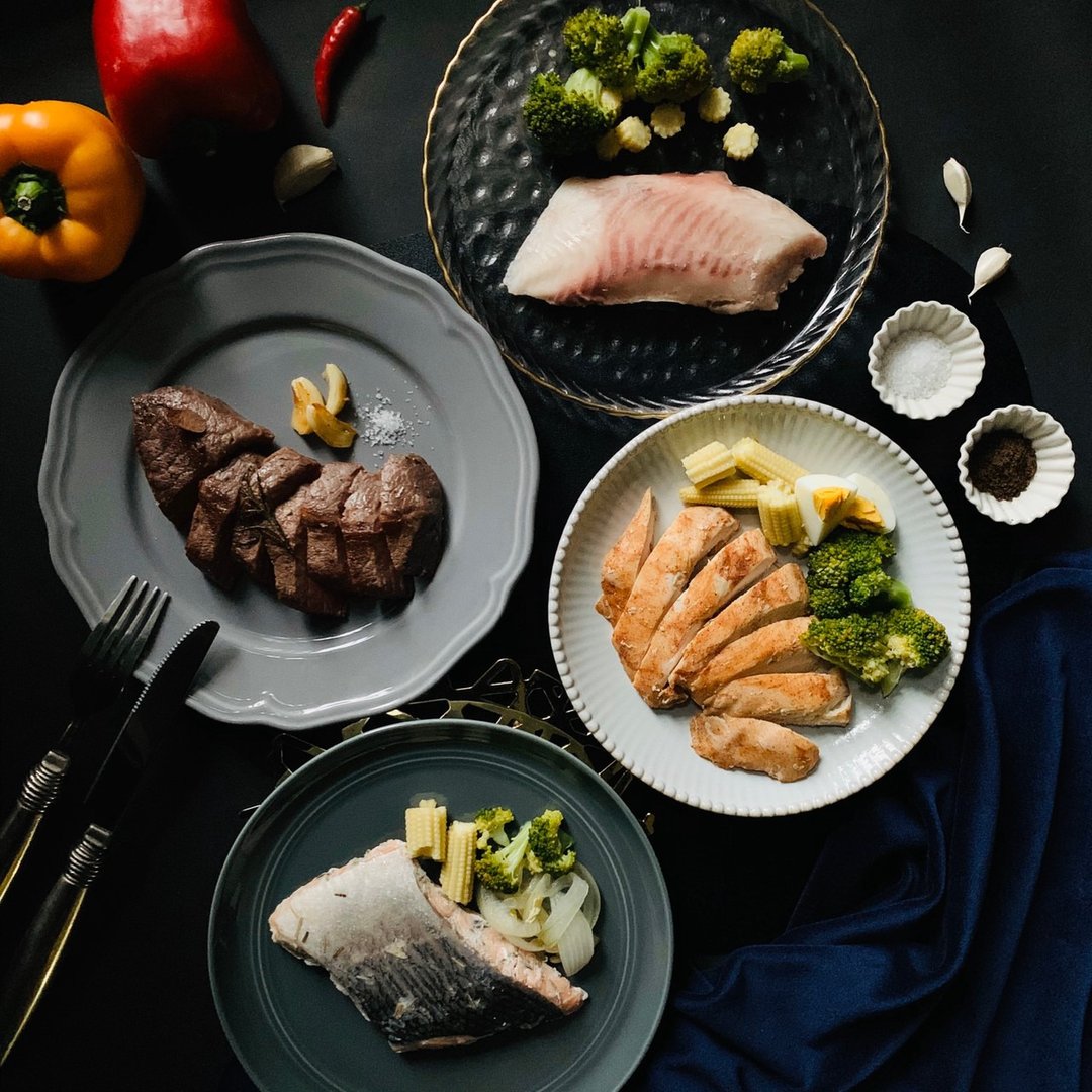 【UP】超豪华懒人组-7鸡1鱼1味2鲑2牛2鲈 - 料理包 - 新鲜食材 多色